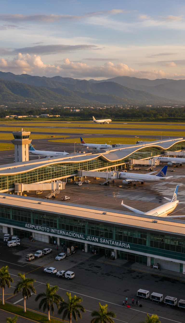 airport in San Jose Costa Rica